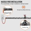 VEVOR Self-Regulating Pipe Heating Cable, 100-feet 5W/ft Heat Tape for Pipes Freeze Protection, Protects PVC Hose, Metal and Plastic Pipe from Freezin