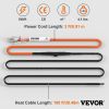 VEVOR Self-Regulating Pipe Heating Cable, 100-feet 5W/ft Heat Tape for Pipes Freeze Protection, Protects PVC Hose, Metal and Plastic Pipe from Freezin