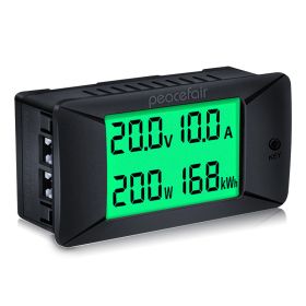 DC Digital Display Voltmeter And Ammeter (Option: 200A host wiring)