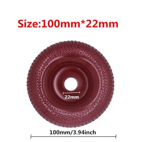 Hard Round Grinding Wheels For Angle Grinders (Option: J3PCS)