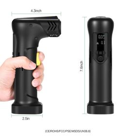 New Wireless Digital Display Car Motorcycle Bicycle Tire Pump 6000Mah Electric Car Air Pump (Option: usb)