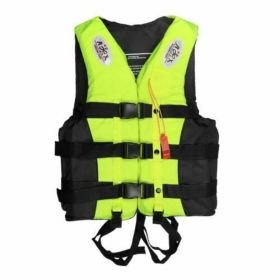 Children Swimming Buoyancy Vest Oxford Cloth Buoyancy Vest Adult Rescue Suit (Option: Yellow-XL)