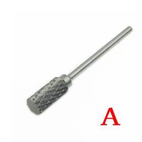 Factory Wholesale Cemented Carbide Rotary File Tungsten Steel Grinding Head Alloy Metal Wood Mold Engraving (Option: A-6x2.35mm)