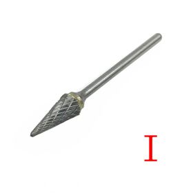 Factory Wholesale Cemented Carbide Rotary File Tungsten Steel Grinding Head Alloy Metal Wood Mold Engraving (Option: I-6x3mm)