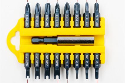 Electric Screwdriver Bit Set Cross Inner Hexagonal Wind Bit Beaten Strong Magnetic Hand Drill High-Strength Screwdriver Bit (Option: D)