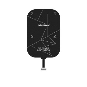 Wireless Charging Receiver Patch End, Fast Charging Stand, Foldable Portable Stand (Option: TYPEC short-USB)