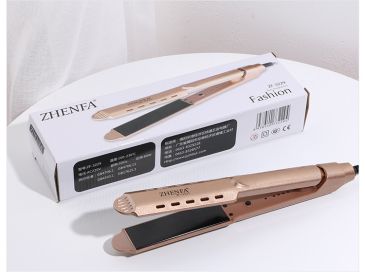 Curling Irons For Wet And Dry Straight Curling (Option: Gold-US)