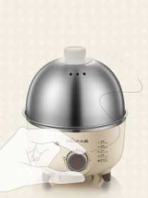 Household Steamed Custard Regular Breakfast Machine (Option: Cream color-220V US)