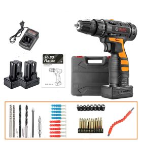 12V Lithium Electric Drill Rechargeable Multifunctional Household Electric Screwdriver (Option: 15A)