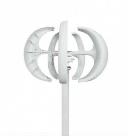 300W Red Lantern Shaped Miniature Wind Turbine Wind Generator Set (Option: White-12v400wcontroller)