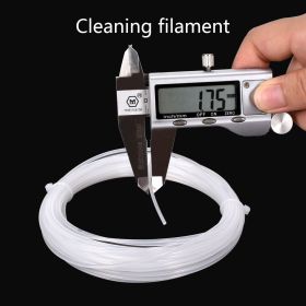 3D Printer 1.75mm Cleaning Filament 0.1KG Cleaning Nozzle Ne (Color: White)