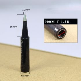 Black King Kong Internally Heated Electric Soldering Iron Tip (Option: 900M T 1.2D)