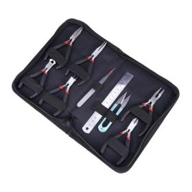 Tongs Leather Bag Hand Tool Set (Option: Tool set)