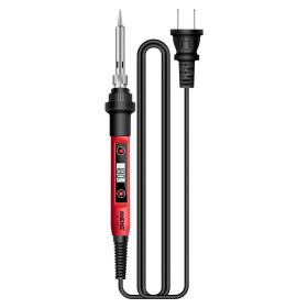 Constant Temperature Electric Soldering Iron Set Adjustable Temperature 60W Digital Display Internal Heat Welding (Option: Digital display thermostat-Single-US)