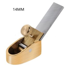 Woodworking Planer Curved Sole Metal Thumb Planer Luthier Tool (Option: 14MM thumb planer)