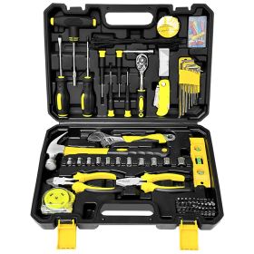 Household Hardware Hand Tool Combination Car Repair Group Set Toolbox (Option: 108pcs)