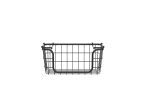 Oceanstar Stackable Metal Wire Storage Basket Set for Pantry, Countertop, Kitchen or Bathroom ‚Äì Black, Set of 3