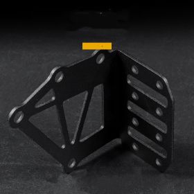 Tactical Quick-pull Sleeve Expansion Bracket Made Of Stainless Steel (Option: Black-M)