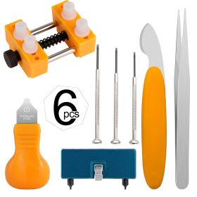 Repair Kit For Meter Repair Tool Regulator Battery Replacement (Option: 6PC clock repair set)